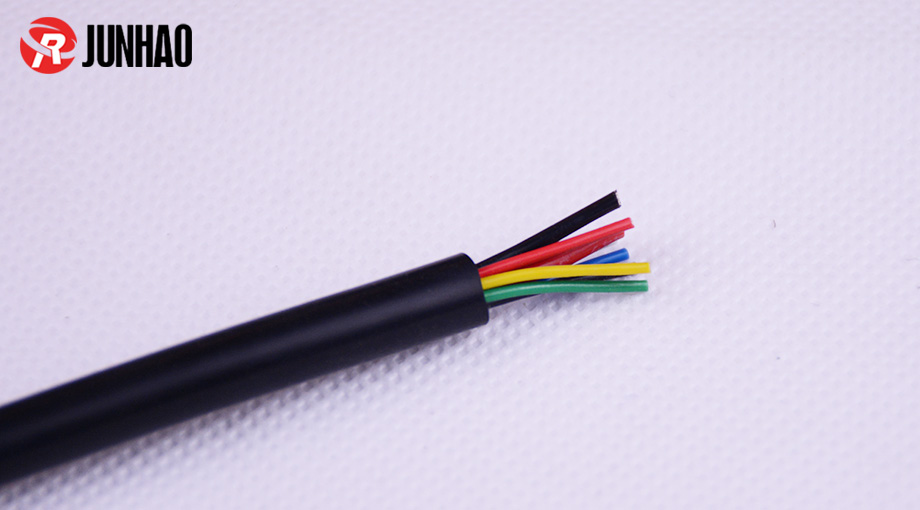 1-1Q10Q54441X7 8 core teflon insulation cables with silicone jacket