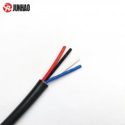 18awg 4 Core PVC Insulation Jacket FEP Coating Silver Plated Copper Wire