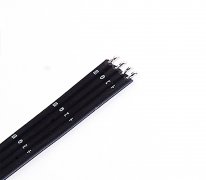 4Pin Silicone Rubber Coated Flexible FFC Flat Ribbon Cable 26AWG