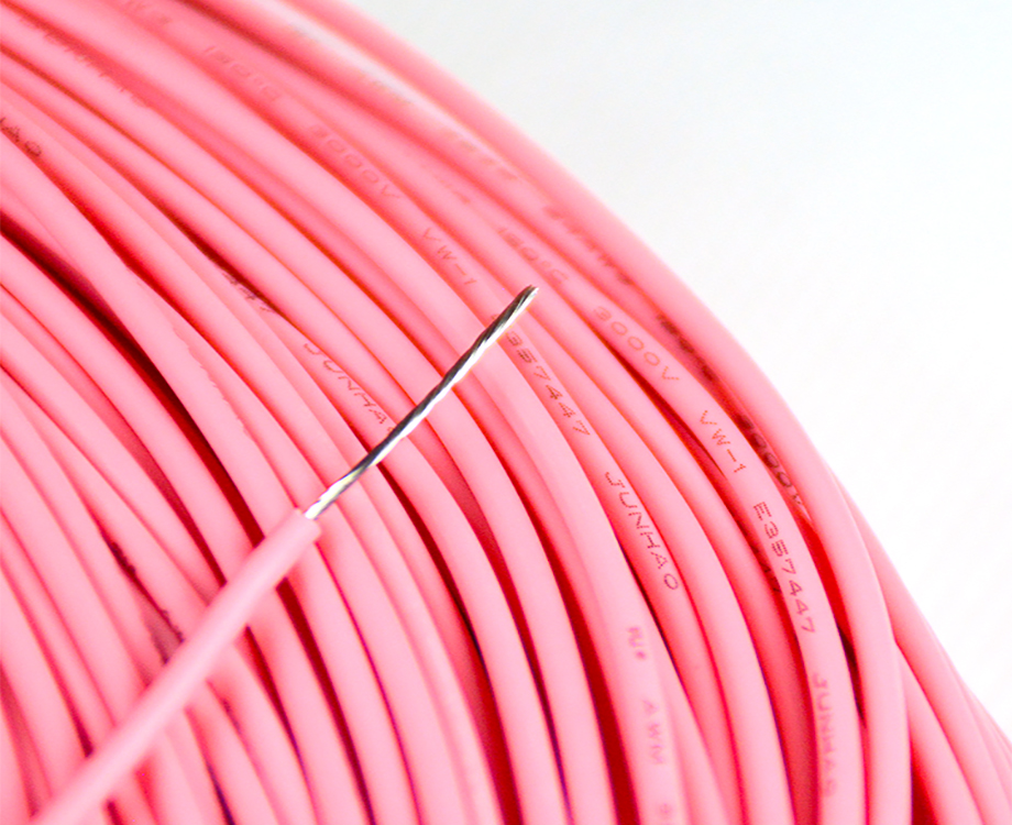 High Voltage 3KV Silicone Rubber Insulation Cable ul3239 24 awg 1