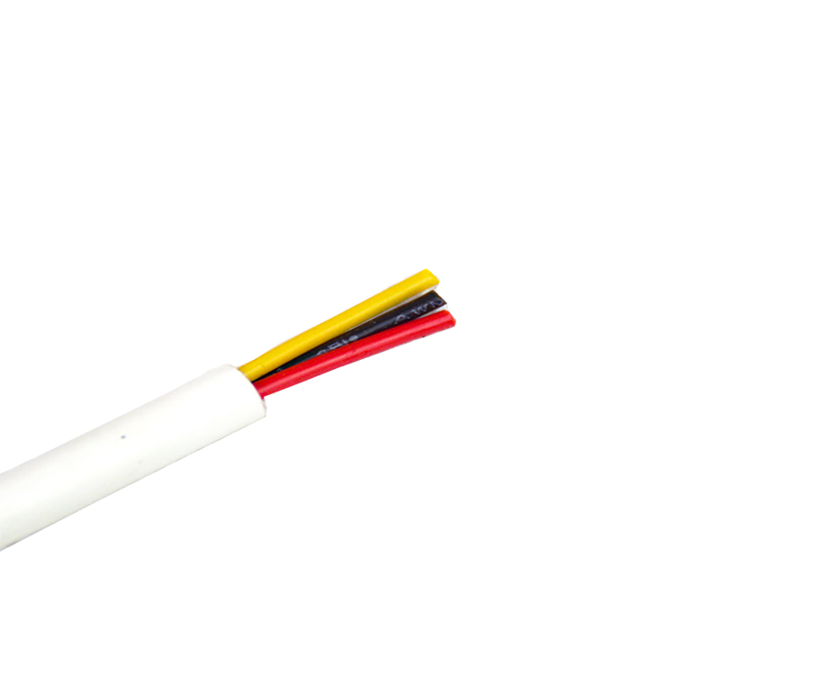 1-200Q9112KK61 3 Core 4.5mm FEP Wire awg 22 With PVC Jacket Wire Cable 2
