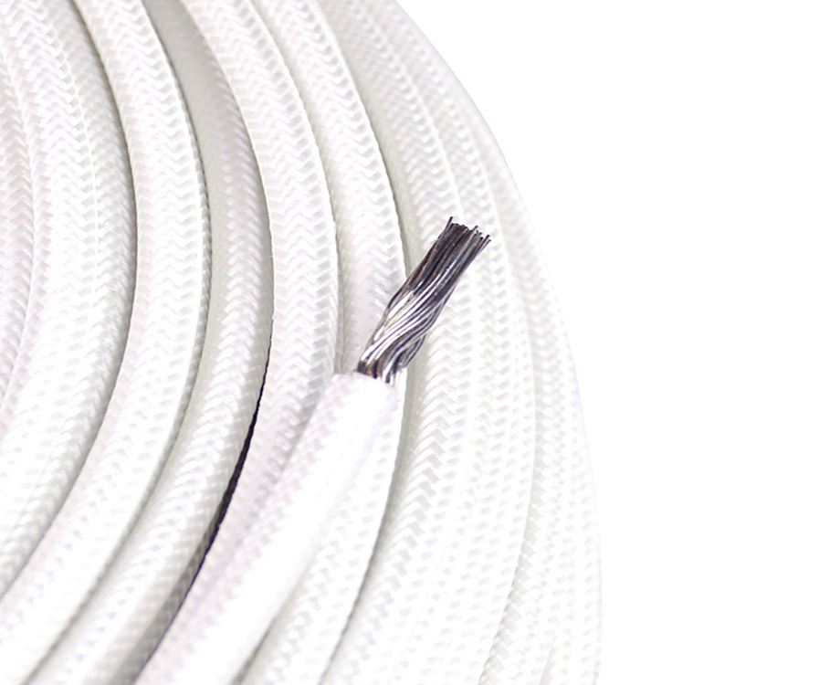 1-200923160110509 1x4.0mm2 solar cable, 4.5mm Silicone Rubber Braided Insulated Electric Wire 3
