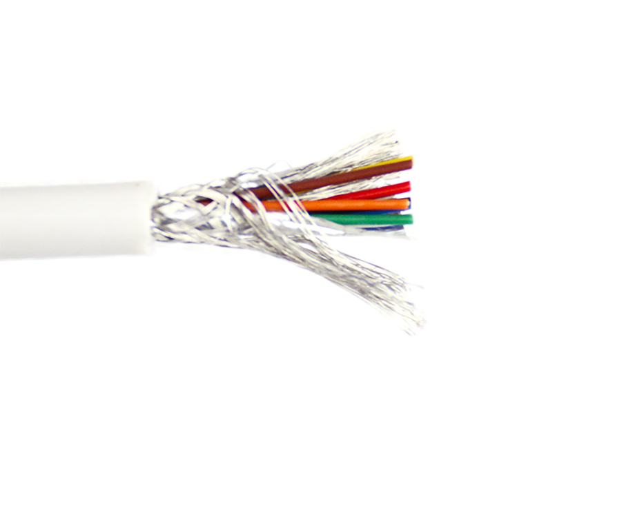  8 Core FEP with Silicone Rubber Braid Shield Electrical Wires 3