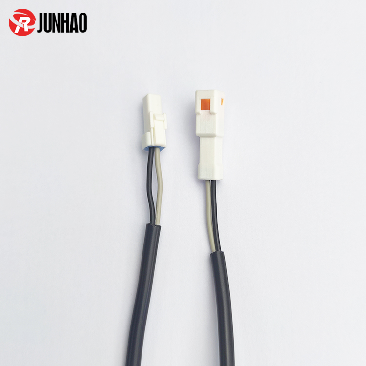2P Automobile Wire Harness Connector with 2 core Cable 2pin JST Connector Cable